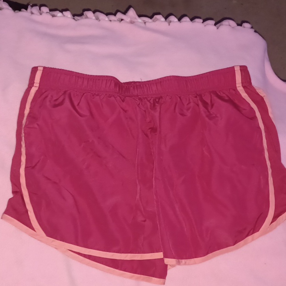 Pink/Red shorts